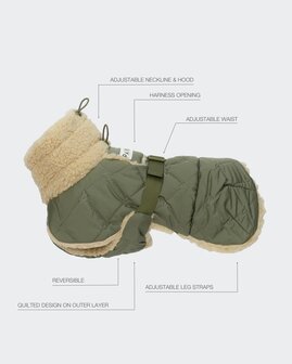 PAIKKA - Quilted Sherpa Jacket
