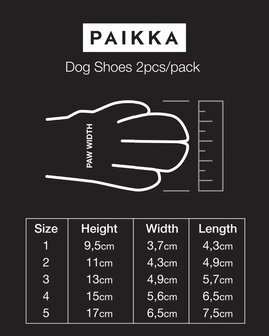 PAIKKA - Dog Shoes
