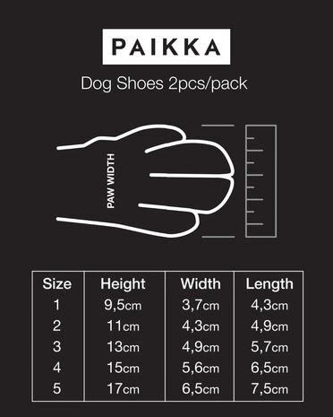 PAIKKA - Dog Shoes